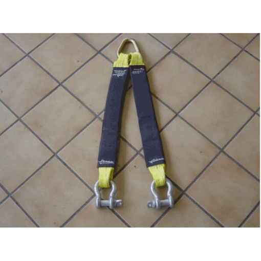 Starrr Products Rigging & Lifting Supply Manufacturer. V Bridle Nylon 2 ft.  The eliminator tow dolly tow strap